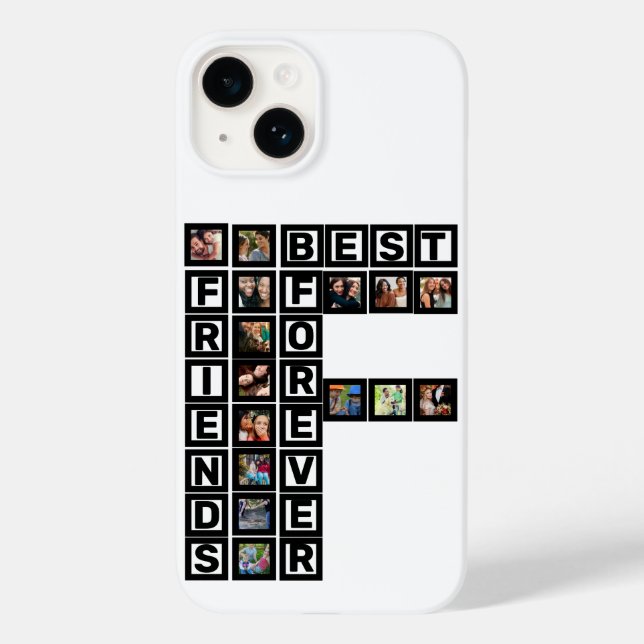 BESTE FREUNDIN Best Friends Forever 15 Collage Tem Case-Mate iPhone 14 Hülle (Rückseite)