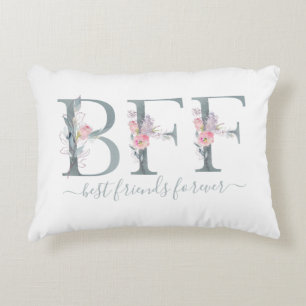 BESTE FREUNDIN Best Friends Forever Zitat Blumenty Dekokissen