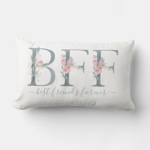BESTE FREUNDIN Best Friends Forever Zitat Blumenty Lendenkissen