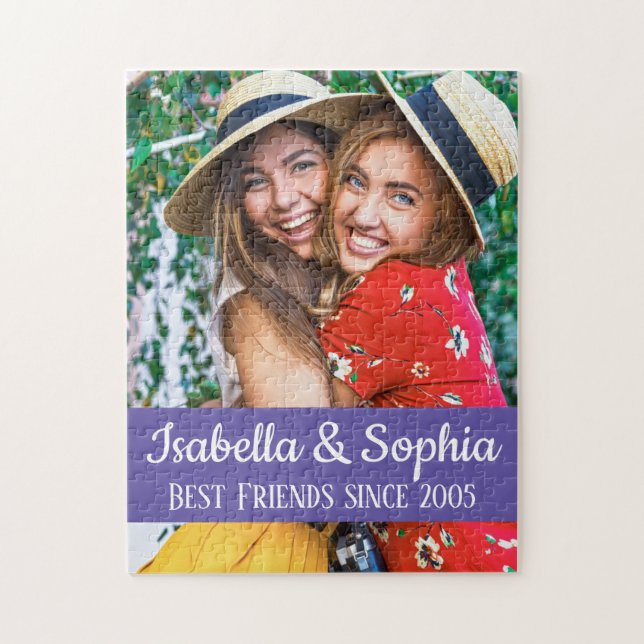 BESTE FREUNDIN Best friends Modernes, maßgeschneid (Vertikal)