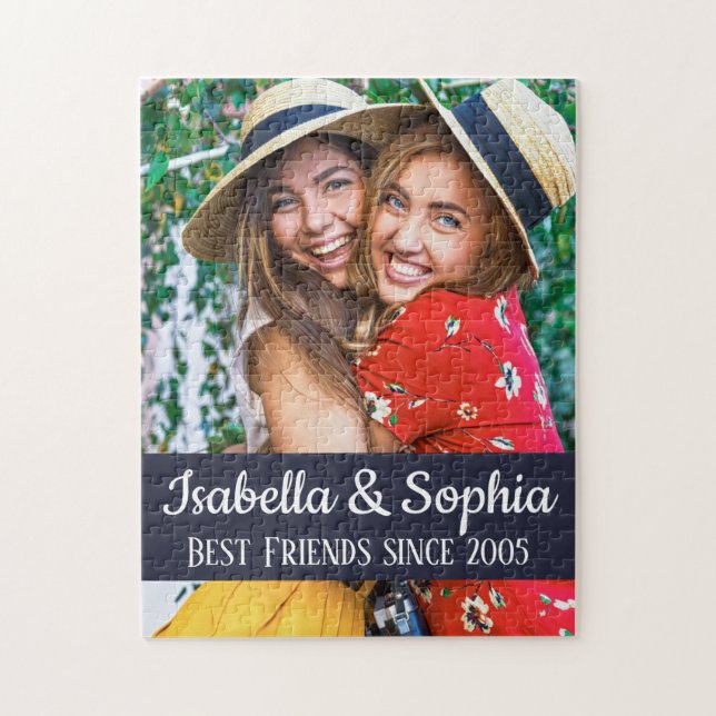 BESTE FREUNDIN Best friends Modernes, maßgeschneid (Vertikal)