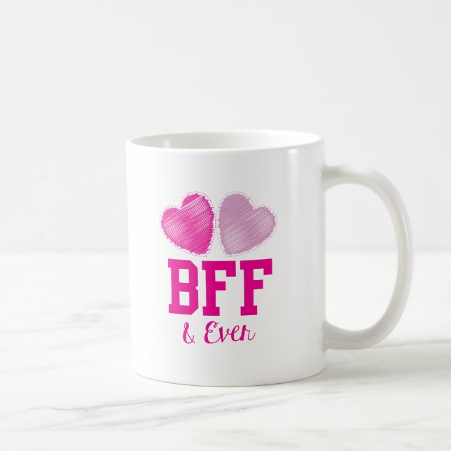 BESTE FREUNDIN beste Freunde für immer Kaffeetasse (Rechts)