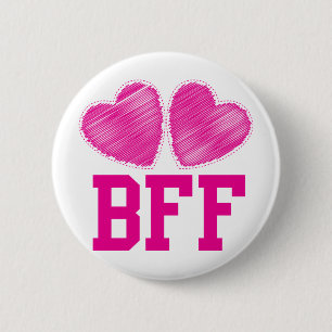 BESTE FREUNDIN beste Freunde für immer mit Button