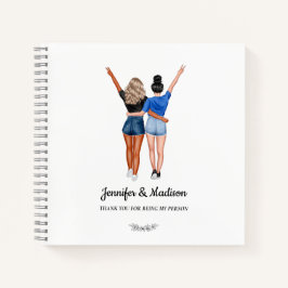 Beste Freundin Besties Freundschaft Individuelle N Notizbuch
