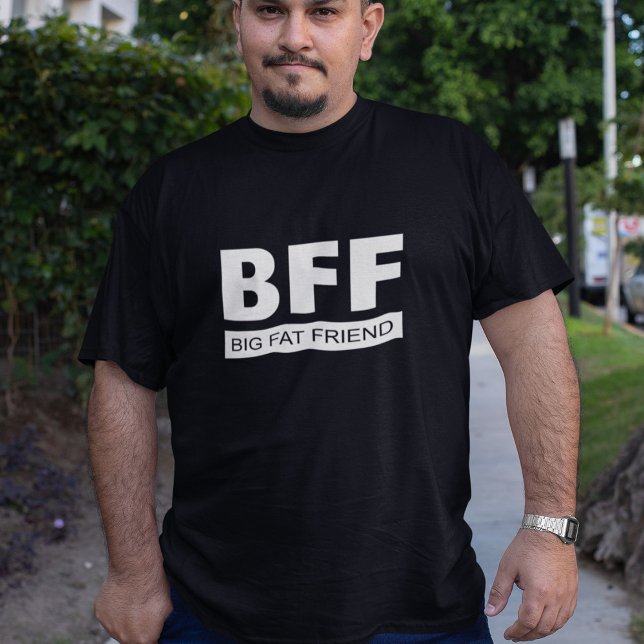 BESTE FREUNDIN - Big Fat Friend T - Shirt (Von Creator hochgeladen)