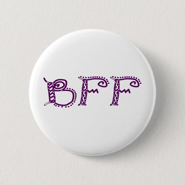Beste Freundin Button (Vorderseite)