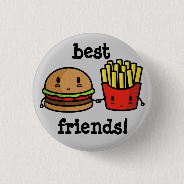 Beste Freundin Button (Vorderseite)