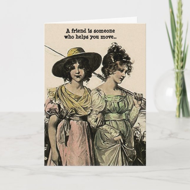 BESTE FREUNDIN definiert Spaß LOL Lady Friendship  Karte (Vorderseite)