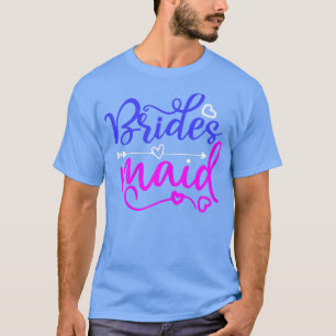Beste Freundin der Braut lustige Brautjungfer Brau T-Shirt