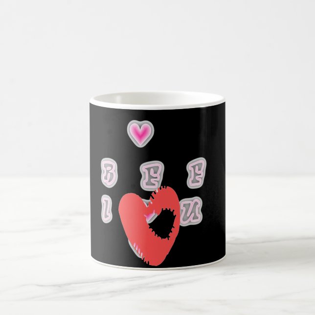 BESTE FREUNDIN. Die besten Freunde für immer: Ich  Kaffeetasse (Mittel)