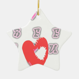 BESTE FREUNDIN. Die besten Freunde für immer: Ich Keramikornament