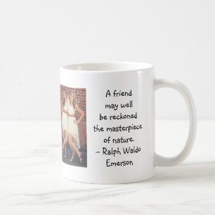 BESTE FREUNDIN eines "Friend Master" für Naturkos Kaffeetasse
