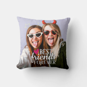 BESTE FREUNDIN Foto Beste Freunde für immer modern Kissen