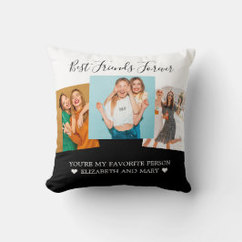 BESTE FREUNDIN Foto Collage Best Friends Personali Kissen