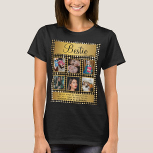 BESTE FREUNDIN FotoCollage Bestes Freundschaftsang T-Shirt