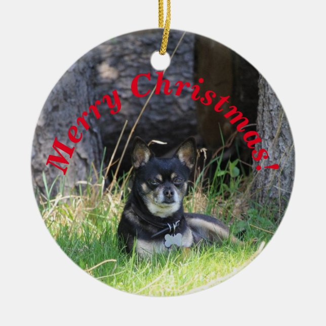 Beste Freundin für immer Geschenkgutscheine Keramik Ornament (Vorne)