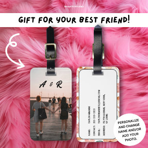 Beste-Freundin-Geschenk Beste Freundin BFF Gepäckanhänger