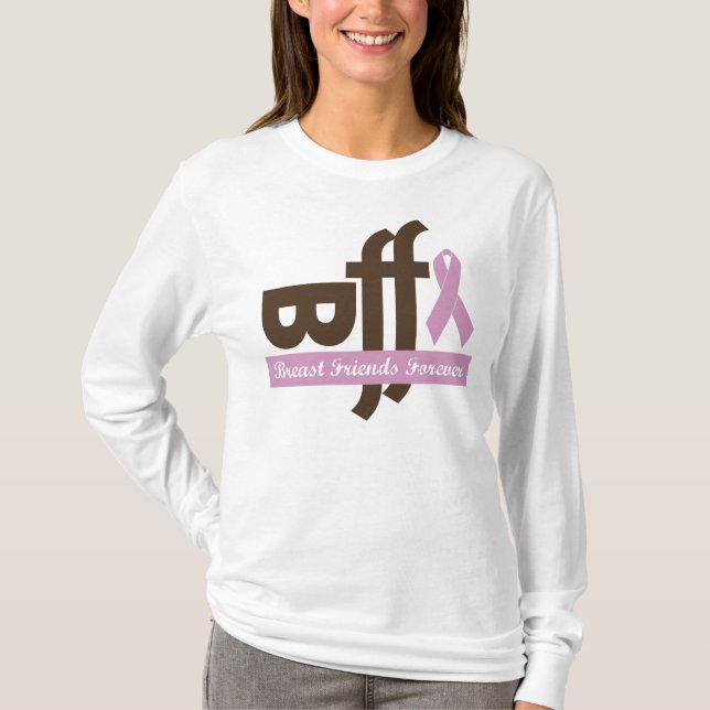 BESTE FREUNDIN Hoodie T-Shirt (Vorderseite)