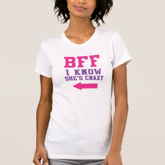 BESTE FREUNDIN ich weiß, dass sie verrückt ist 2/2 T-Shirt
