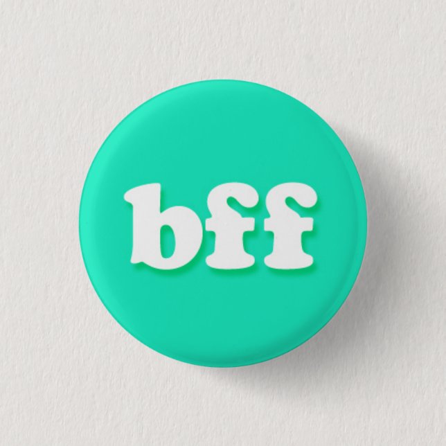 beste Freundin Internet-Text-Mitteilungs-Phrase Button (Vorderseite)