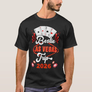 Beste Freundin Las Vegas Reise 2026 Schwesterngrup T-Shirt