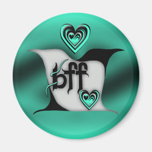 beste Freundin ~ Lovebirts Magnet