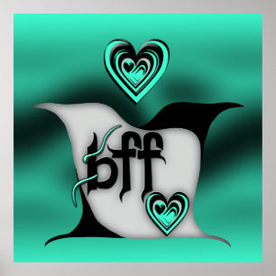 beste Freundin ~ Lovebirts Poster