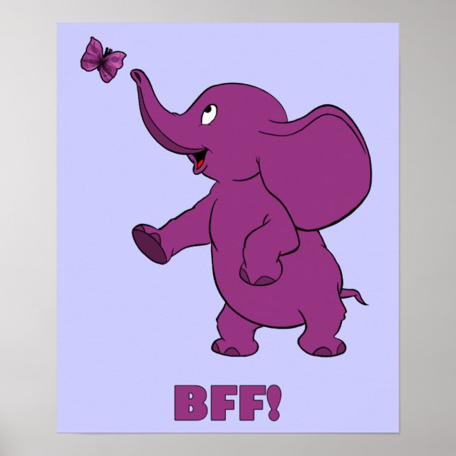 BESTE FREUNDIN! POSTER (Vorne)