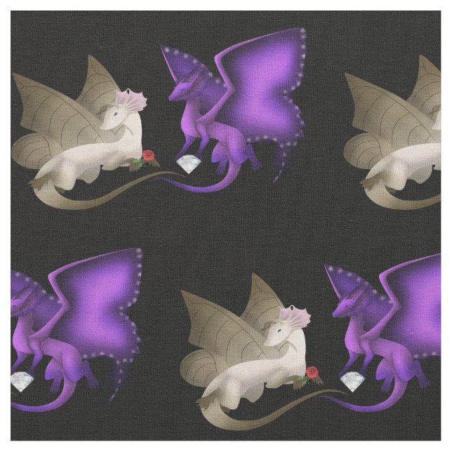 BESTE FREUNDIN Schmetterlings-Drache-Gewebe Stoff (Nahaufnahme)