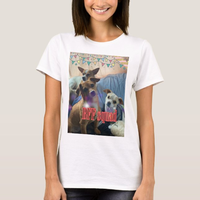 BESTE FREUNDIN T-Shirt (Vorderseite)