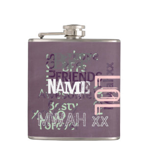 BESTE FREUNDIN verleiht Best Friends Personalisier Flachmann