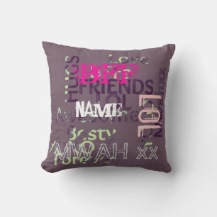BESTE FREUNDIN verleiht Best Friends Personalisier Kissen