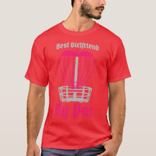 Beste Freundin Von Par Disc Golf Spieler Korb Cha T-Shirt
