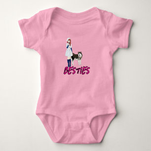 Beste Freundinnen Baby Strampler