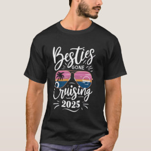 Beste Freundinnen fahren 2025 auf Kreuzfahrt Passe T-Shirt