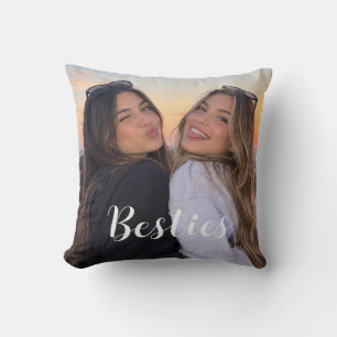 Beste-Freundinnen-Foto-Beste-Freundinnen-Mädchen-W Kissen