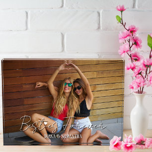 Beste Freundinnen für immer, BFF-Foto, modern, süß Fotoblock