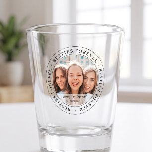 Beste Freundinnen für immer BFF Simple Modern Benu Schnapsglas