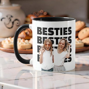 Beste Freundinnen individuelles Foto BFF Geschenk  Tasse