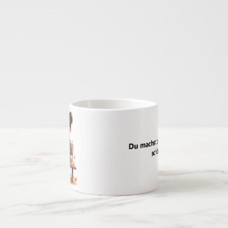 Beste Freundinnen-Tasse - Gemeinsam Lachen & Kaffe Espressotasse