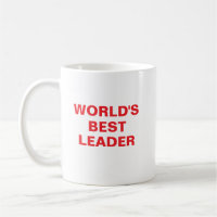 Beste Führungskraft der Welt Tasse
