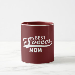 Beste Fußball-Mama. Personalisiere Tasse