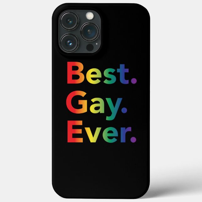 Beste Gay-je-LGBT-Regenbogenflagge Case-Mate iPhone Hülle (Rückseite)