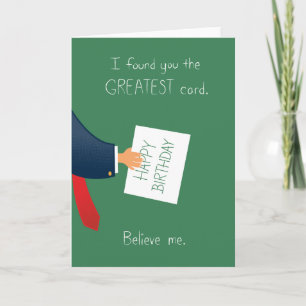 BESTE Geburtstagskarte Karte