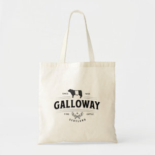 Beste gelb Galloway Rasse Abzeichen Belohnungen Tragetasche