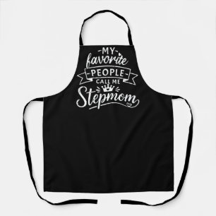 Beste Geschenk für Stiefmutter von süßer Patchwork Schürze