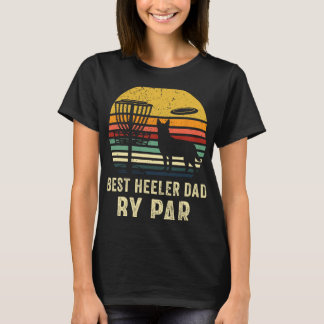 Beste Geschenk für Väter Red Blue Heeler Cattle Hu T-Shirt