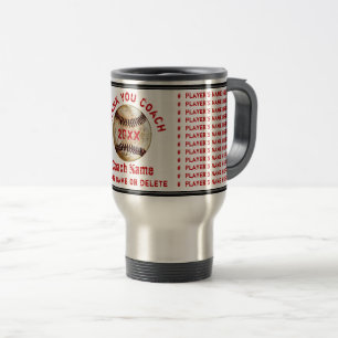 Beste Geschenke für Baseball-Trainer Ihr TEXT, FAR Reisebecher