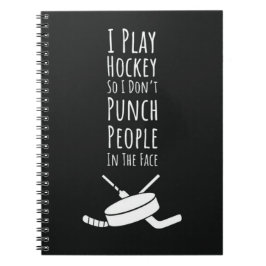 Beste Geschenke für Hockey Spieler Athlete Team Sp Notizblock