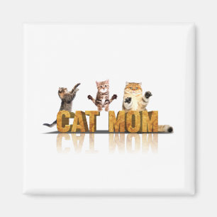 Beste Geschenke für Katzenbesitzer   Katze Mama Ge Magnet